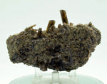 10cms ZOISITE CRYSTALS CLUSTER epidote clinozoisite green yellow peru M85