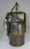 33cms MINERS CARBIDE LAMP england premier vintage lantern mining mineral C203