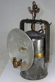 33cms MINERS CARBIDE LAMP england premier vintage lantern mining mineral C203