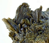 26cms CLINOZOISITE CRYSTALS CLUSTER epidote green yellow peru