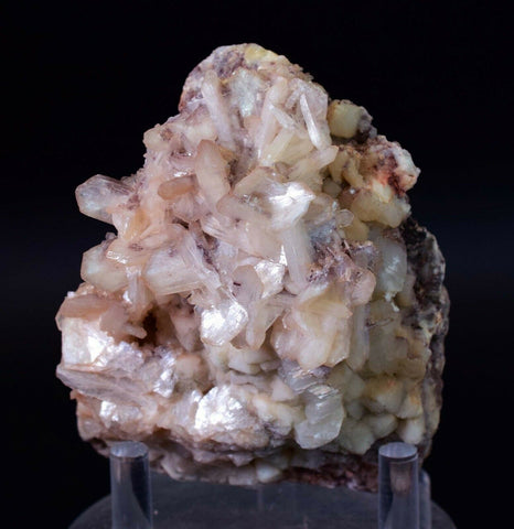 10cm GEM ZEOLITE STILBITE heulandite apophyllite (?) crystals peru mineral F201