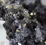 6.1cms GALENA PYRITE PERU crystals cluster collectors mineral specimen G74