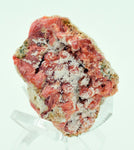 3.5cm RED ORANGE STILBITE heulandite calcite crystals peru mineral specimen F123