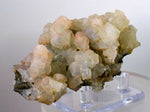 9cms PREHNITE STALACTITES crystals epidote tourmaline zoisite peru u156