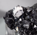 4.2cms GALENA PYRITE PERU crystals cluster collectors mineral specimen G75