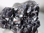 4.2cms GALENA PYRITE PERU crystals cluster collectors mineral specimen G75
