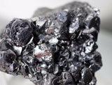 4.2cms GALENA PYRITE PERU crystals cluster collectors mineral specimen G75