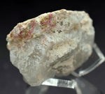 3.5cm RED ORANGE STILBITE heulandite quartz crystals peru mineral specimen F133