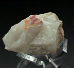 3.5cm RED ORANGE STILBITE heulandite quartz crystals peru mineral specimen F133
