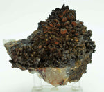 9cms RED LIMONITE MARCASITE quartz goethite crystals peru mineral specimen Q85