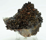 9cms RED LIMONITE MARCASITE quartz goethite crystals peru mineral specimen Q85
