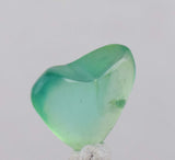 2.5cts GEM BLUE OPAL seascape peru tumbled pendant caribean turquoise color b764