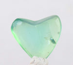 2.5cts GEM BLUE OPAL seascape peru tumbled pendant caribean turquoise color b764