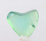 2.5cts GEM BLUE OPAL seascape peru tumbled pendant caribean turquoise color b764