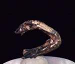 1.3cms NATIVE SILVER WIRES Crystals Peru  Mineral Specimen h86