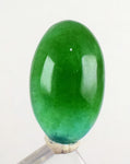 12carats GEM SILICA CHRYSOCOLLA Emeraldine Chalcedony Lily Mine Peru Cabochon Quartz Malachite Emerald Color Jade Color BE791