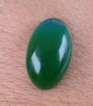12carats GEM SILICA CHRYSOCOLLA Emeraldine Chalcedony Lily Mine Peru Cabochon Quartz Malachite Emerald Color Jade Color BE791