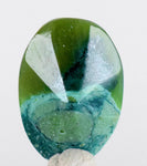 16carats GEM SILICA CHRYSOCOLLA Emeraldine Chalcedony Lily Mine Peru Scenic Quartz Malachite Facet Emerald Color Jade Color BE799
