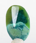 16carats GEM SILICA CHRYSOCOLLA Emeraldine Chalcedony Lily Mine Peru Scenic Quartz Malachite Facet Emerald Color Jade Color BE799