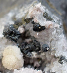 4.5cm PROUSTITE PYRARGYRITE RUBY silver acanthite crystal mineral specimen h561