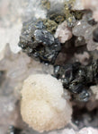 4.5cm PROUSTITE PYRARGYRITE RUBY silver acanthite crystal mineral specimen h561