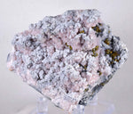 7cms PROUSTITE RUBY SILVER Copper Pyrite Mangano Calcite Quartz Polybasite peru mineral specimen H831