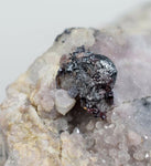 8cm PROUSTITE PYRARGYRITE RUBY silver acanthite crystal mineral specimen h717