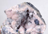 7cms PROUSTITE RUBY SILVER mangano calcite crystals peru mineral specimen H857