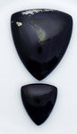 216carats LEMURIAN BLACK JADE Gem Peru Pyrite Quartz Pendant Jewelry Cabochon Healing Nephrite Gemstone   B528