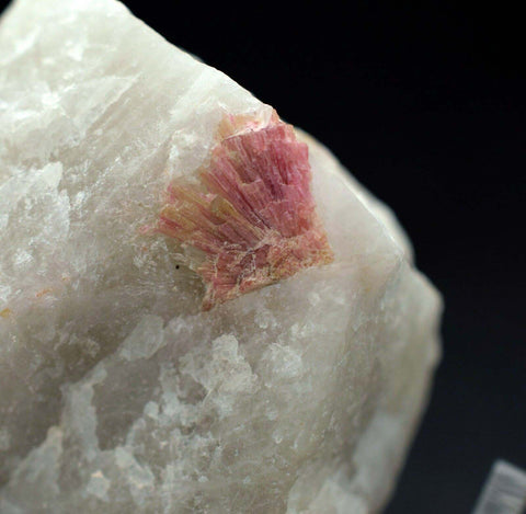6cm RED ORANGE STILBITE heulandite quartz crystals peru mineral specimen F137