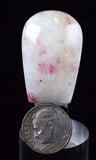 7.8 grams GEM RED THULITE Scapolite Marialite Clinozoisite Peru Cabochon BE776