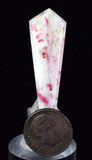 4.2 grams GEM RED THULITE Scapolite Marialite Clinozoisite Peru Cabochon BE783