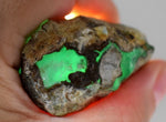339.5carats GEM SILICA CHRYSOCOLLA chalcedony emerald jade color lily mine s894