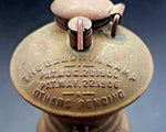 10cms ORIGINAL MINERS LAMP baldwin 1900 carbide usa vintage lantern