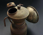10cms ORIGINAL MINERS LAMP baldwin 1900 carbide usa vintage lantern