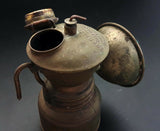 10cms ORIGINAL MINERS LAMP baldwin 1900 carbide usa vintage lantern