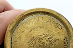 12cms MINERS LAMP BALDWIN 1913 carbide superintendent usa vintage lantern N16