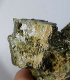12ms PREMIUM EPIDOTE CRYSTALS cluster peru green color mineral specimen C529