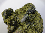 11ms PREMIUM EPIDOTE CRYSTALS cluster peru green color mineral specimen C525