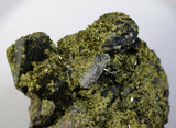 11ms PREMIUM EPIDOTE CRYSTALS cluster peru green color mineral specimen C525