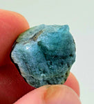 23.5 Carats GRANDIDIERITE CRYSTALS BLUE green rare madagascar jewelry facet P134