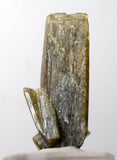 35carat ZOISITE NEEDLES CRYSTAL tanzanite (?) clinozoisite green yellow peru M58