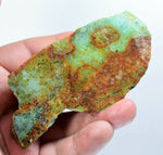 700grs BLUE GREEN SCAPOLITE Peru Marialite Chrysocolla Quartz Titanite Carving Translucent  O268