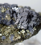 5.6cms GALENA PYRITE PERU crystals cluster collectors mineral specimen G77
