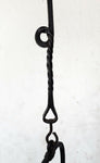 50cms ORIGINAL LENTICULAR FRANCE 1800s miners lamp tunnel lantern iron cast N30