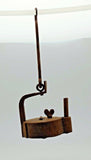 FROG MINERS LAMP oil iron cast lantern antique germany 1800 N21