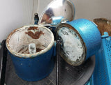 36cms MINERS CARBIDE LAMP england premier vintage lantern mining mineral N13