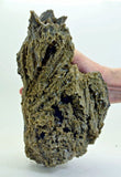 26cms CLINOZOISITE CRYSTALS CLUSTER epidote green yellow peru