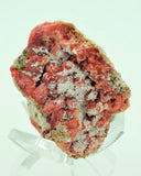 3.5cm RED ORANGE STILBITE heulandite calcite crystals peru mineral specimen F123