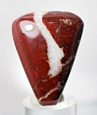 4.2cms RED JASPER QUARTZ cabochon pendant peru agate chalcedony jewelry B307